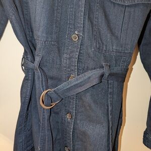 Women's Long Sleeve Denim Dress